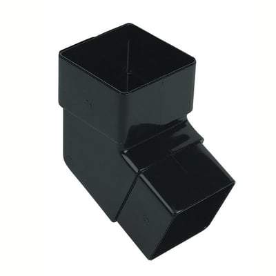 Square Downpipe Offest Bend 112 Degree - All Colours - Floplast Drainage