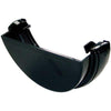 Half Round Gutter External Stop End 112mm - All Colours