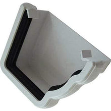 Load image into Gallery viewer, Ogee Gutter External Stop End Right Hand 110mm x 80mm - All Colours - Floplast Drainage
