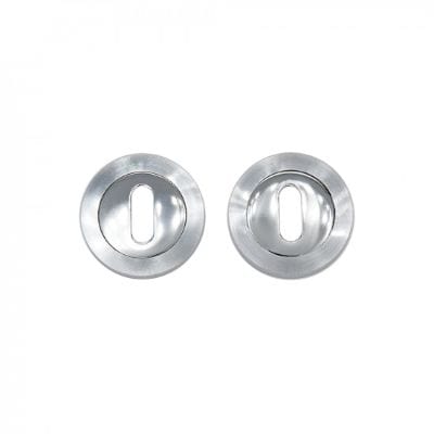 Escutcheon (Pair) - 50mmØ - Round Rose - Deanta