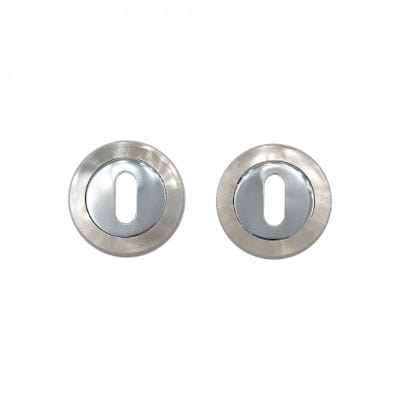 Escutcheon (Pair) - 50mmØ - Round Rose - Deanta