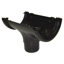 Load image into Gallery viewer, Half Round Gutter Running Outlet 112mm - All Colours - Floplast Drainage
