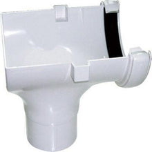 Load image into Gallery viewer, Half Round Gutter Stop End Outlet 112mm - All Colours - Floplast Drainage
