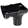 Mini Gutter Stopend Outlet 75mm - All Colours