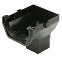 Load image into Gallery viewer, Square Gutter Stop End Outlet 114mm - All Colours - Floplast Drainage
