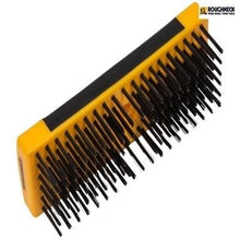 Load image into Gallery viewer, Heavy-Duty Scrub Brush Soft Grip 200mm (8in) NO Handle - Roughneck
