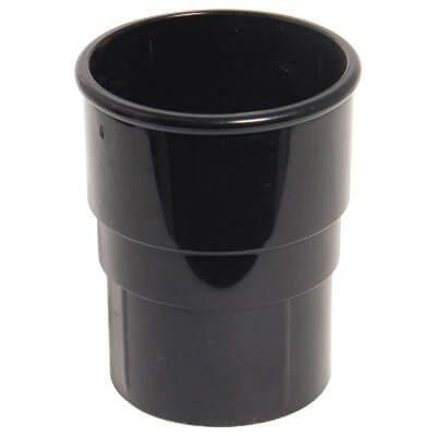 Round Downpipe Socket x 68mm - Floplast Guttering