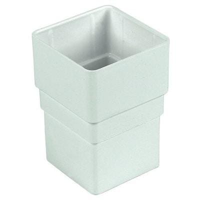 Square Downpipe Socket 65mm - All Colours - Floplast Drainage