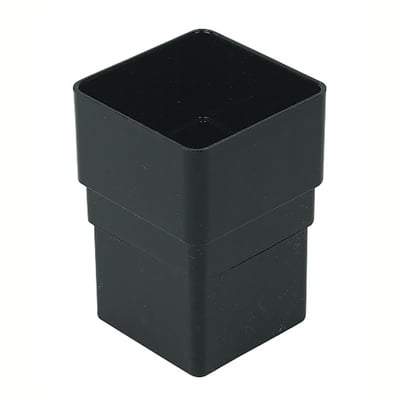 Square Downpipe Socket 65mm - All Colours - Floplast Drainage