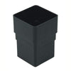 Square Downpipe Socket 65mm - All Colours
