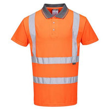 Load image into Gallery viewer, Hi-Vis Short Sleeved Polo RIS - All Sizes - Portwest Tools and Workwear
