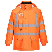 Load image into Gallery viewer, Hi-Vis 7-in-1 Traffic Jacket RIS - All Sizes
