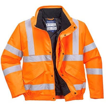 Load image into Gallery viewer, Hi-Vis Bomber Jacket RIS - All Sizes - Portwest Tools and Workwear
