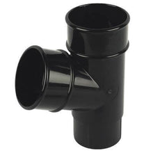Load image into Gallery viewer, Round Downpipe Branch 112 Degree x 68mm - All Colours - Floplast Drainage
