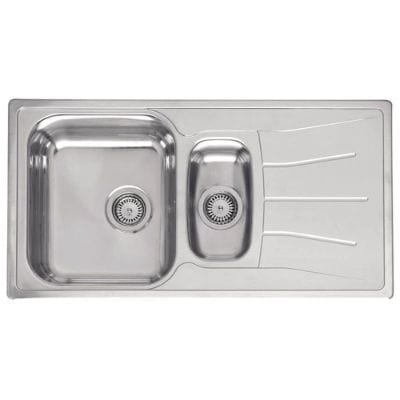 Reginox Comfort Diplomat 1.5 Stainless Steel Inset Kitchen Sink - Reginox
