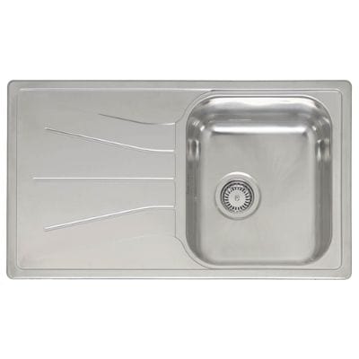 Reginox Comfort Diplomat 10 Stainless Steel Inset Kitchen Sink - Reginox