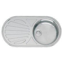 Load image into Gallery viewer, Reginox Comfort Galicia Stainless Steel Inset Kitchen Sink - Reginox
