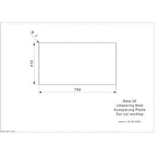 Load image into Gallery viewer, Reginox Commercial BETA20BAPKGKG-H Stainless Steel Inset Sink - Reginox
