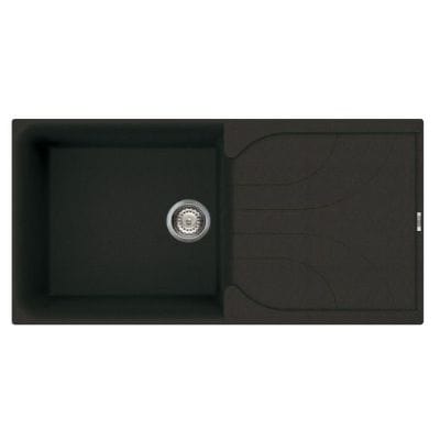Reginox Ego 480 Elleci Granite 1 Bowl Kitchen Sink - All Colours - Reginox