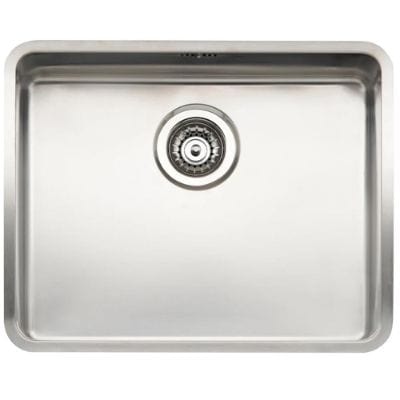 Reginox Kansas 50x40 Integrated Stainless Steel Kitchen Sink - Reginox