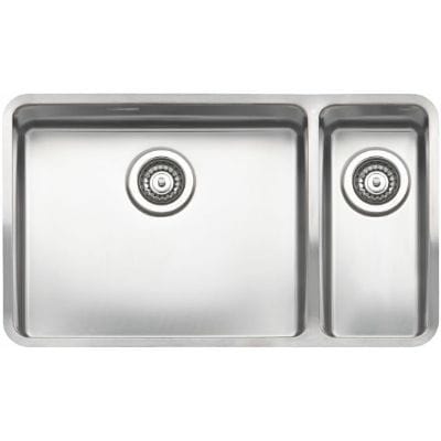 Reginox Ohio 50x40+18x40 Integrated Stainless Steel Kitchen Sink - Reginox
