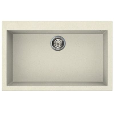 Reginox Quadra 130 Elleci Granite Kitchen Sink - All Colours - Reginox