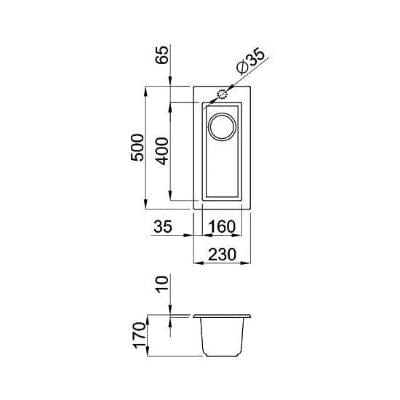 Reginox Quadra 50 Elleci Granite Kitchen Sink - All Colours - Reginox