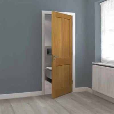 Rushmore Oak Internal Fire Door FD30 - All Sizes - JB Kind