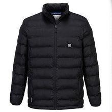 Load image into Gallery viewer, S547 - Ultrasonic Heated Tunnel Jacket - Black - S - Build4less.co.uk
