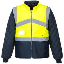Load image into Gallery viewer, Hi-Vis 2-Tone Jacket - Reversible - All Sizes - Portwest Tools and Workwear
