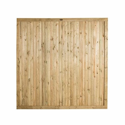 Forest 6ft x 6ft Decibel Noise Reduction Fence Panel - Forest Garden