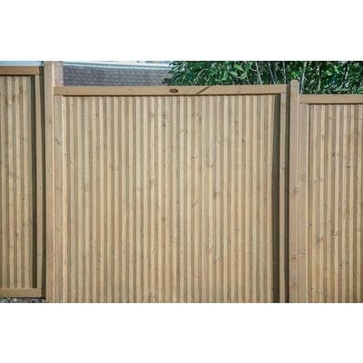 Forest 6ft x 6ft Decibel Noise Reduction Fence Panel - Forest Garden