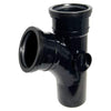 Floplast Ring Seal Soil Branch Single Socket - 112.5 Degree X 110mm