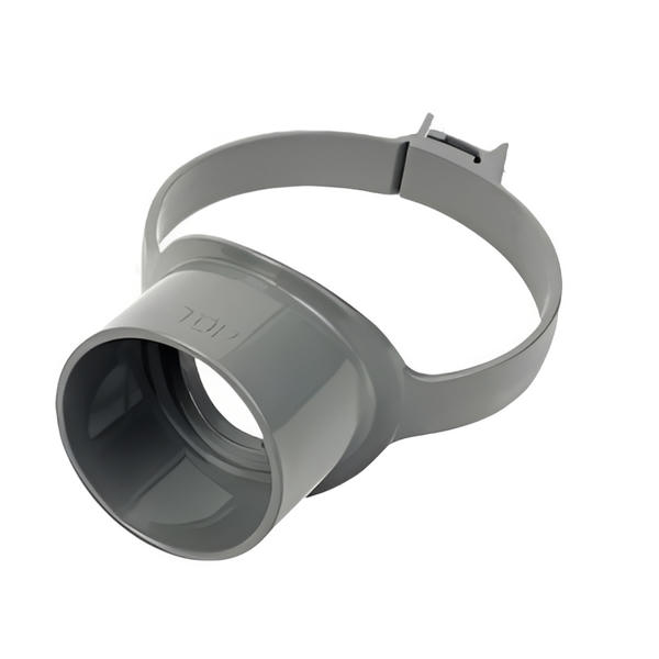 Solvent Weld Soil Strap Boss 110mm - All Colours - Floplast Drainage
