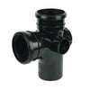 Floplast Ring Seal Soil Access Branch - 87.5 Degree X 110mm