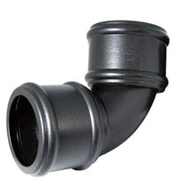 Load image into Gallery viewer, Ring Seal Soil Bend Double Socket - 110mm Cast Iron Effect - All Angles - Floplast Drainage

