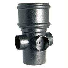 Load image into Gallery viewer, Ring Seal Soil Boss Pipe Single Socket - 110mm Cast Iron Effect - Floplast Drainage
