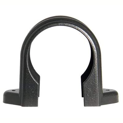 Ring Seal Soil Pipe Clip - 110mm Cast Iron Effect