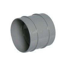 Load image into Gallery viewer, Solvent Weld Soil Coupling Double Socket - 110mm Olive Grey - Floplast Drainage
