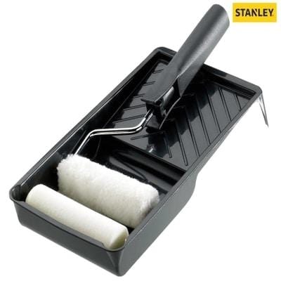 Mini Roller Emulsion & Gloss Kit 100mm (4in) - Stanley