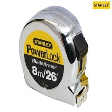 Load image into Gallery viewer, PowerLock BladeArmor Pocket Tape 8m x 25mm - Stanley
