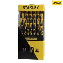 Load image into Gallery viewer, 062142 Screwdriver Set in Rack x 26 Pieces - Stanley
