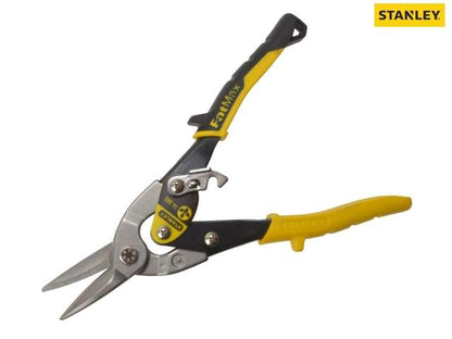 Yellow Aviation Snips Straight Cut 250mm (10in) - Stanley