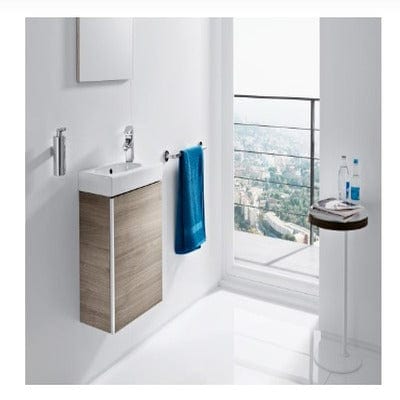 Mini Base 250mm Bathroom Unit - Textured Grey - Roca