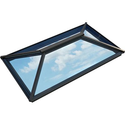 Traditional Roof Lantern Window Active Blue Double Glazed 1000 x 2000mm - All Colours - Atlas Roofing
