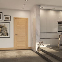 Load image into Gallery viewer, Seville Prefinished Oak Internal Door - All Sizes - Deanta
