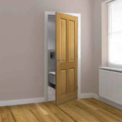 Sherwood Oak Pre- Finished Internal Fire Door FD30 - All Sizes - JB Kind