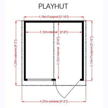 Load image into Gallery viewer, Playhut Playhouse - 4 x 4 - Shire
