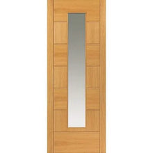 Load image into Gallery viewer, Sirocco Oak Pre-Finished Glazed Internal Door - All Sizes - JB Kind
