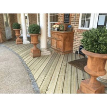 Load image into Gallery viewer, Slip Resistant Heavy Duty Natural Finish Decking Board 32mm x 150mm x 3.6m - Jacksons Fencing
